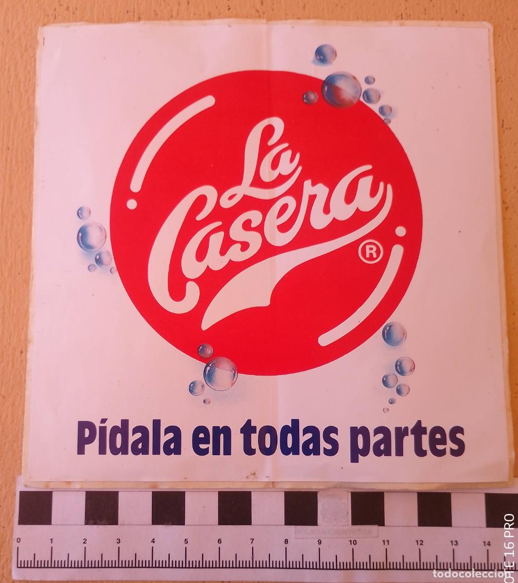 Pegatinas de colecci&oacute;n: Pegatina Refresco La Casera Publicidad - Foto 3