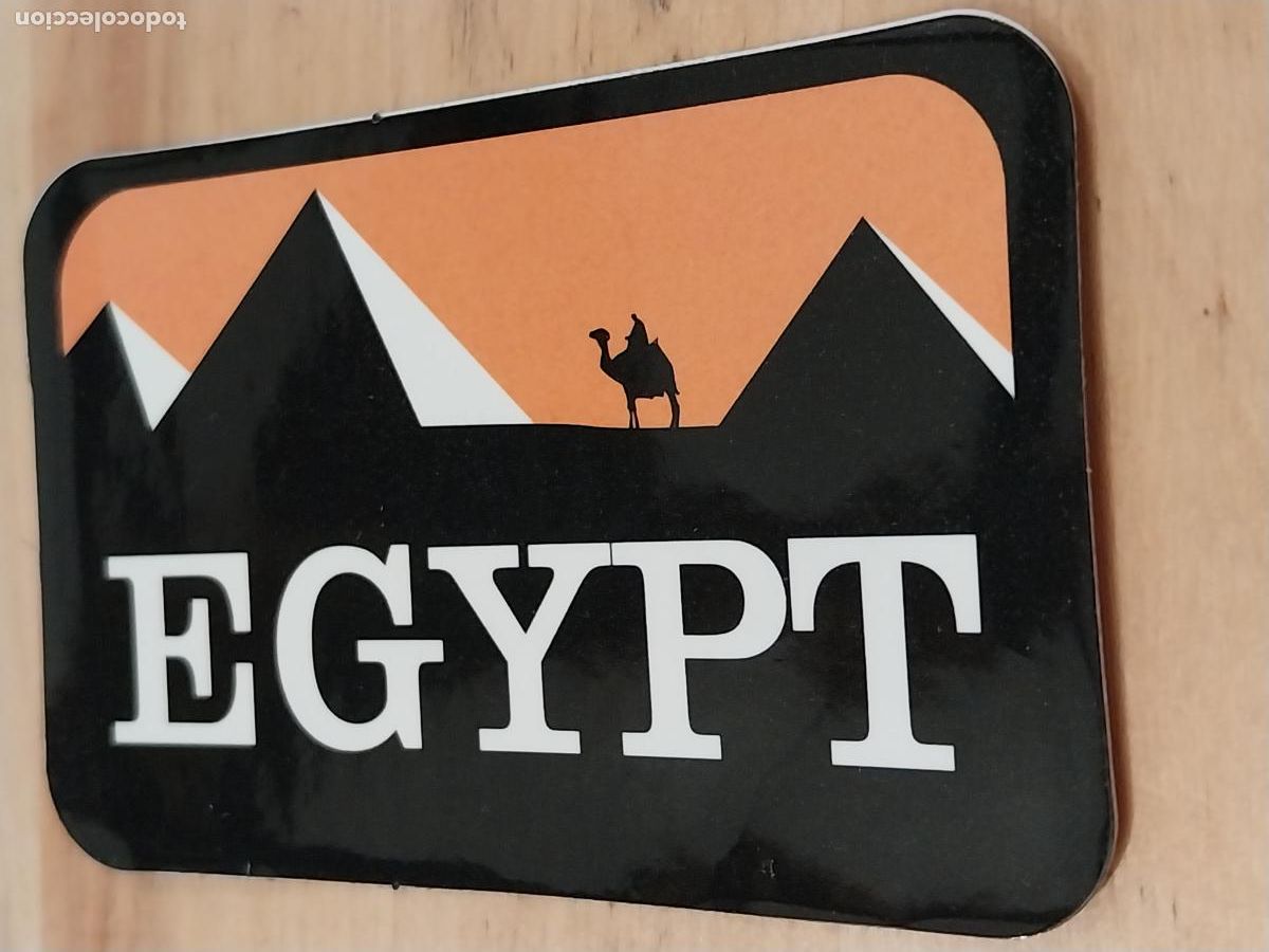 Autocolantes de cole&ccedil;&atilde;o: EGYPT PEGATINA ADHESIVO SIN PEGAR NUNCA 7,5X4,8CMS