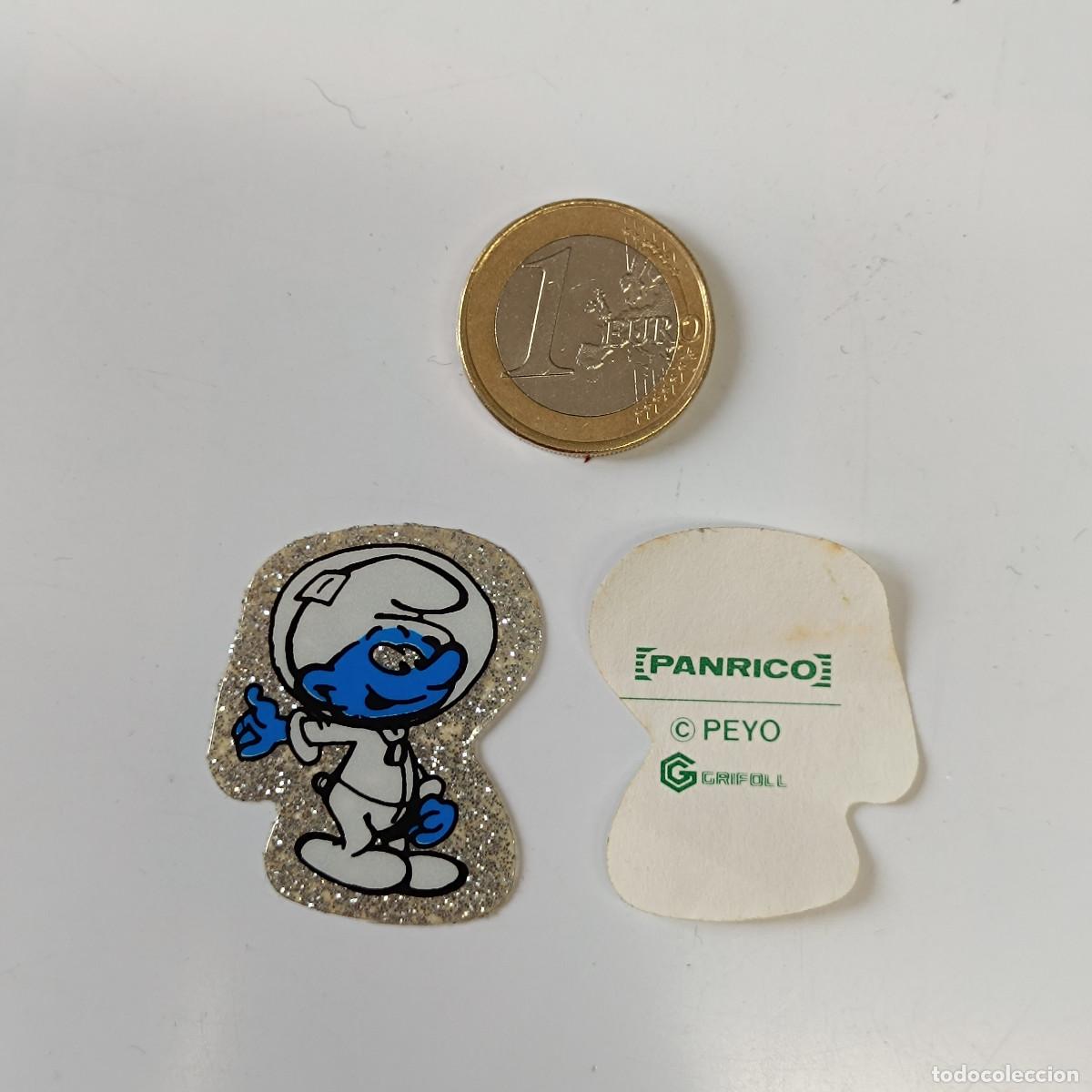 Pegatinas de colecci&oacute;n: PEGATINA DESPEGADA PANRICO PITUFOS. - Foto 1