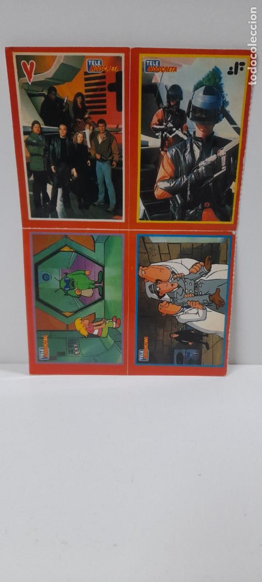 Pegatinas de colecci&oacute;n: CROMOS - PEGATINAS DE TELE INDISCRETA . SERIES DE TELEVISION . A&Ntilde;OS 80
