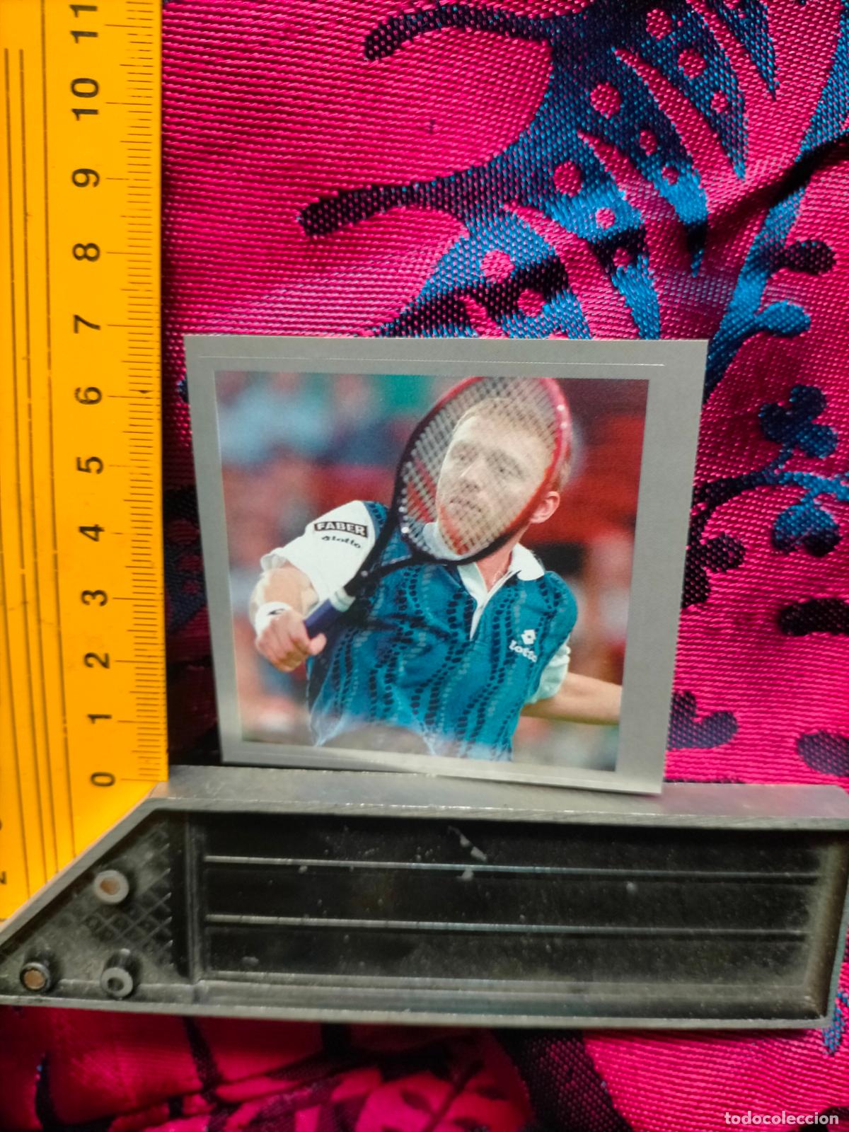 Pegatinas de colecci&oacute;n: PEGATINA deportiva CROMO ADHESIVO - TROQUELADA . TENIS - OPEN DE AUSTRALIA BORIS BECKER