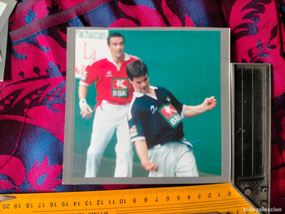 Adesivi di collezione: PEGATINA deportiva CROMO ADHESIVO - TROQUELADA . PELOTA CAMPEONATO MANOMANISTA PATXI EUGI