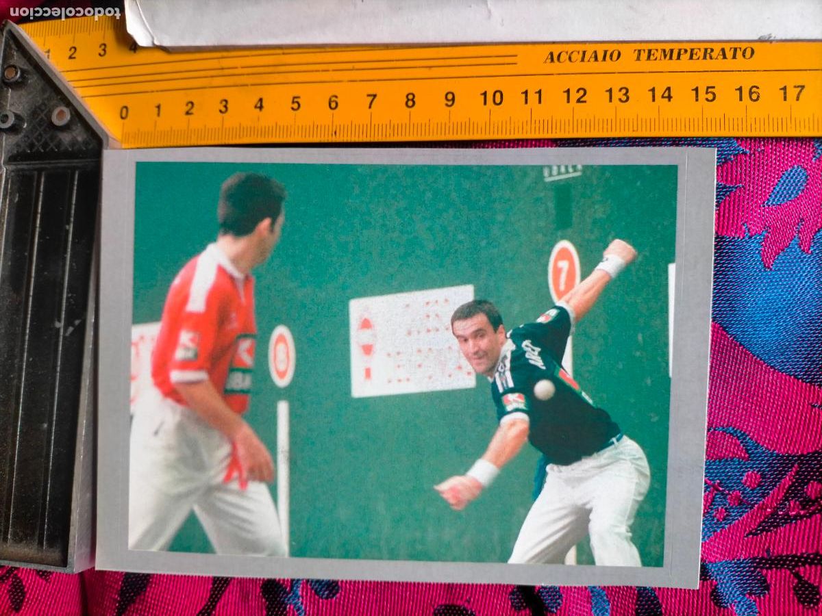 Adesivi di collezione: PEGATINA deportiva CROMO ADHESIVO - TROQUELADA . PELOTA TRONEO CUATRO Y MEDIO FERNANDO ARRETXE