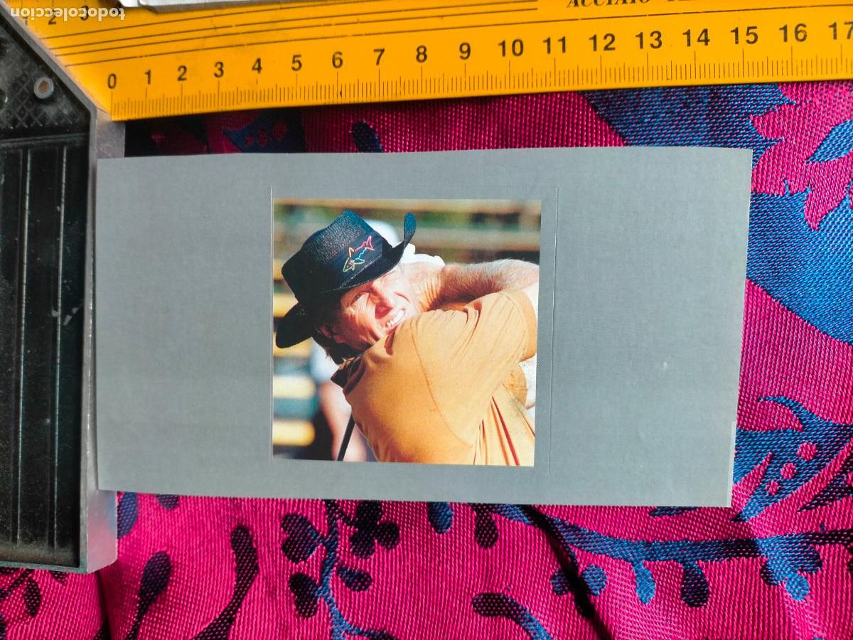 Adesivi di collezione: PEGATINA deportiva CROMO ADHESIVO - TROQUELADA . GOLF - GREG NORMAN
