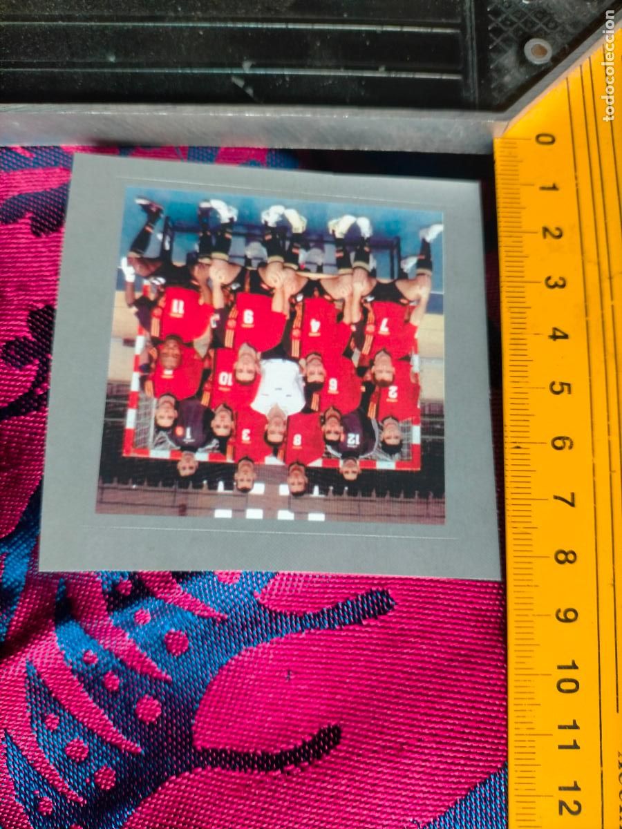 Adesivi di collezione: PEGATINA deportiva CROMO ADHESIVO - TROQUELADA . FUTBOL SALA SELECCION ESPA&Ntilde;OLA