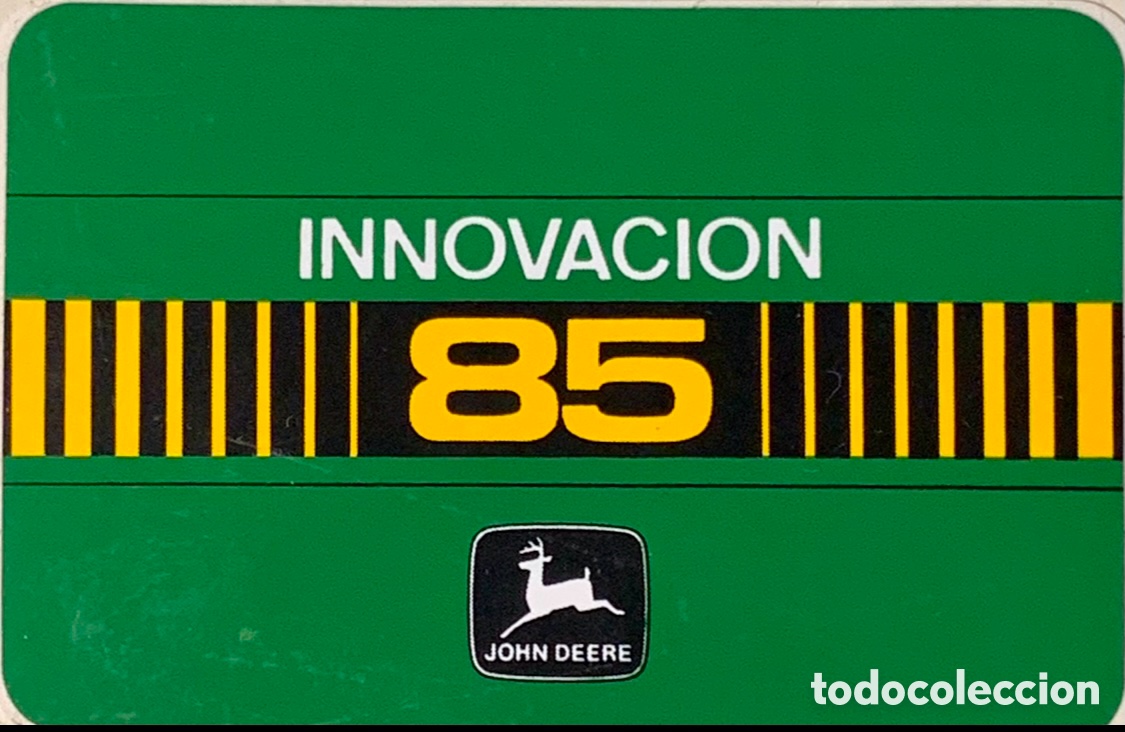 Collection stickers: Pegatina. John Deere. Innovaci&oacute;n. A&ntilde;os 70.