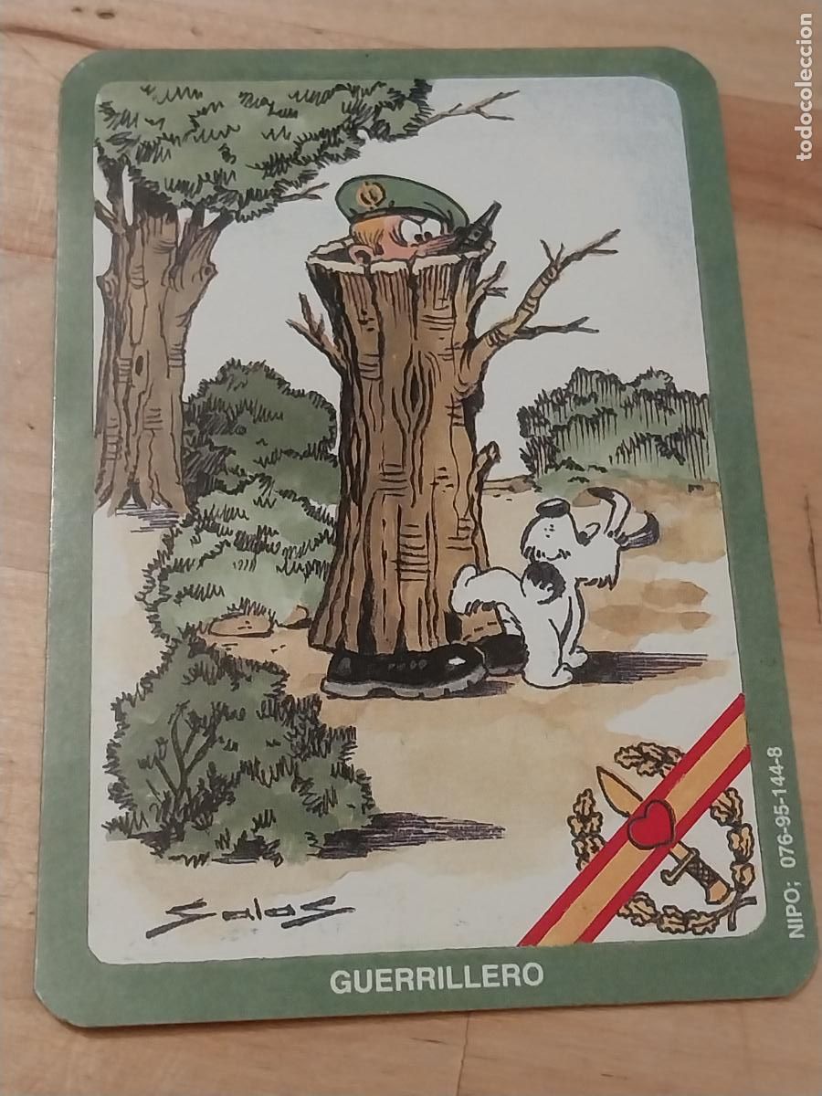 Collection stickers: COE GUERRILLERO EJERCITO PEGATINA MILITAR SIN PEGAR NUNCA A&Ntilde;OS 90 9,5X6,5CMS &Ccedil;&Ccedil;&Ccedil;&Ccedil;&Ccedil;