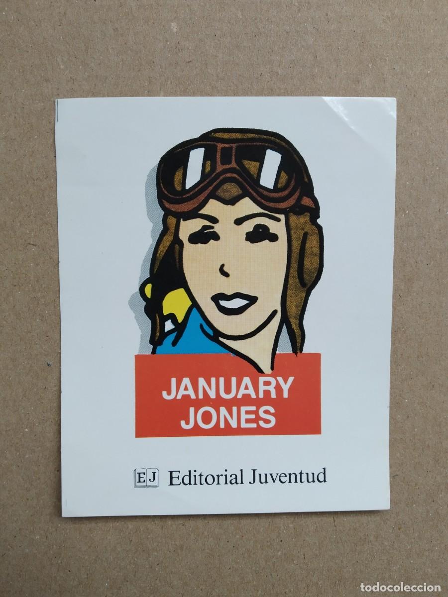 Pegatinas de colecci&oacute;n: PEGATINA EDITORIAL JUVENTUD JANUARY JONES