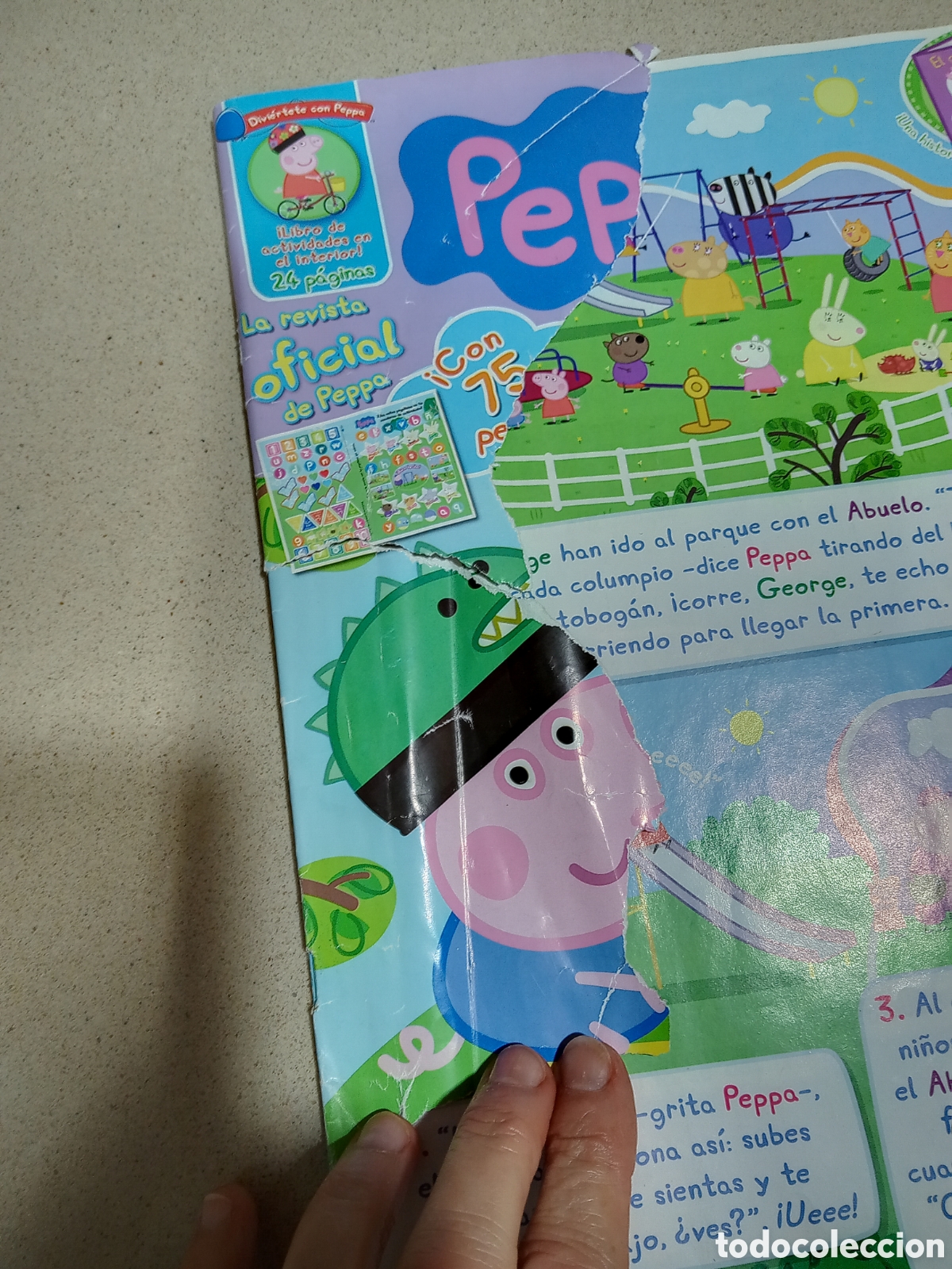 Pegatinas de colecci&oacute;n: Libro actividades Pepa Pig - Foto 3