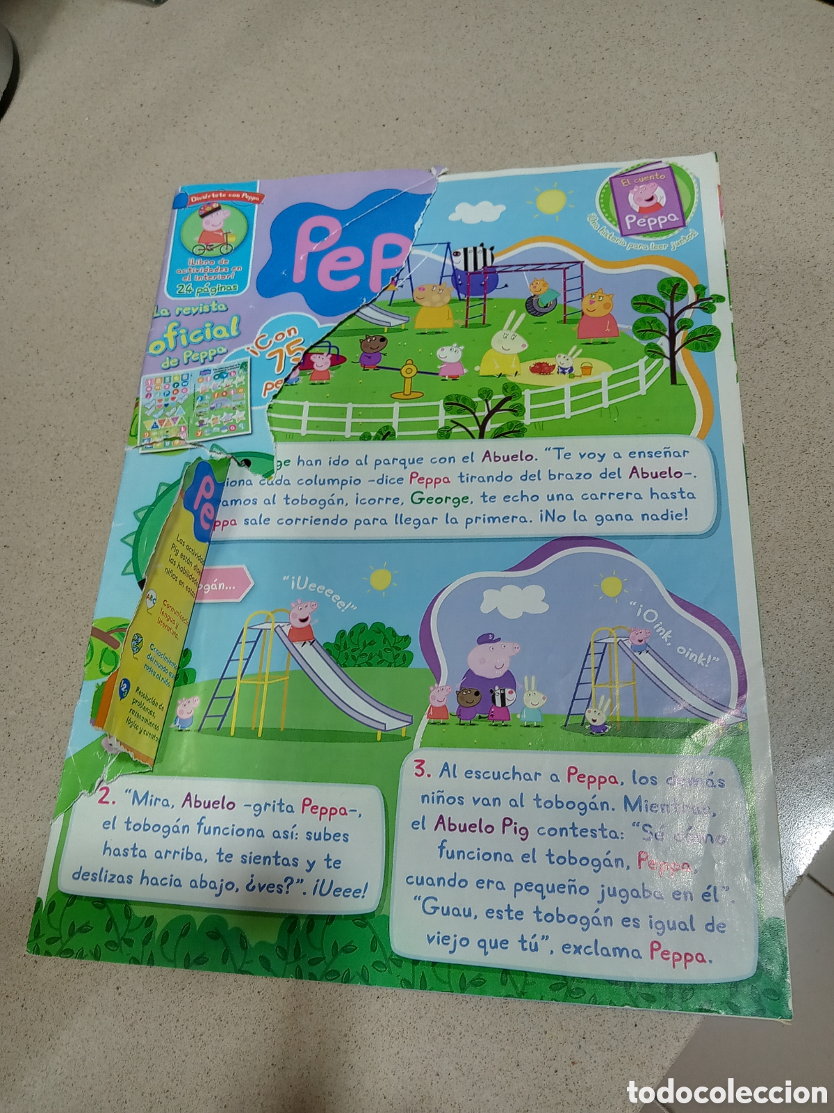 Pegatinas de colecci&oacute;n: Libro actividades Pepa Pig - Foto 1