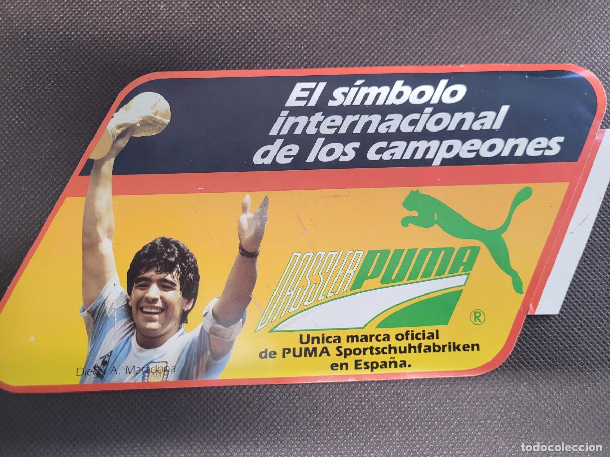 Pegatinas de colecci&oacute;n: PEGATINA MARADONA PUMA - Foto 1