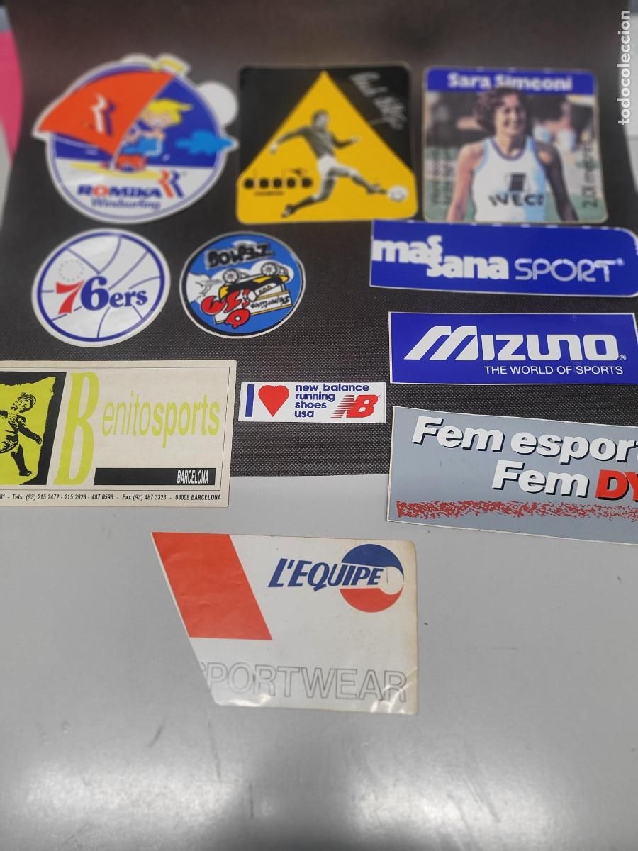 Pegatinas de colecci&oacute;n: PEGATINAS MARCAS DEPORTIVAS - Foto 1