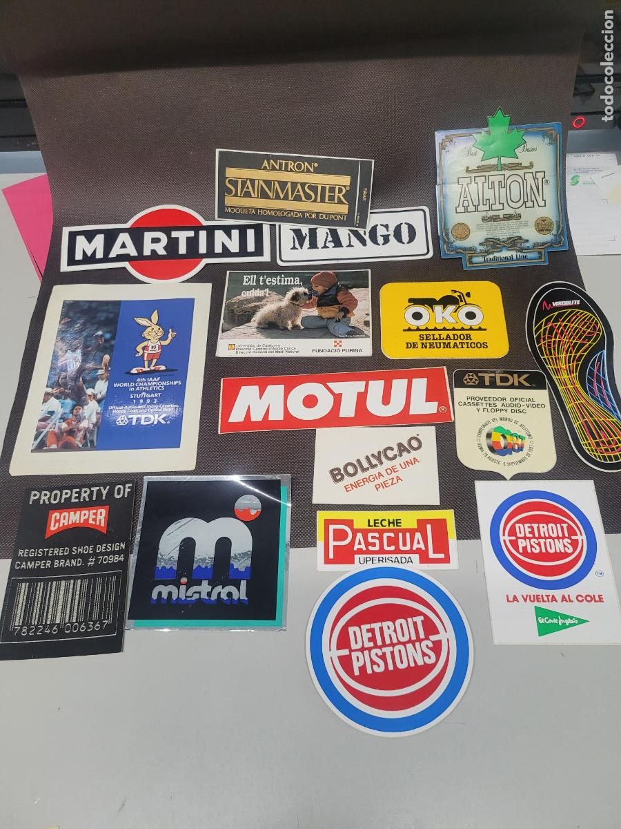 Pegatinas de colecci&oacute;n: PEGATINAS MARCAS - Foto 1