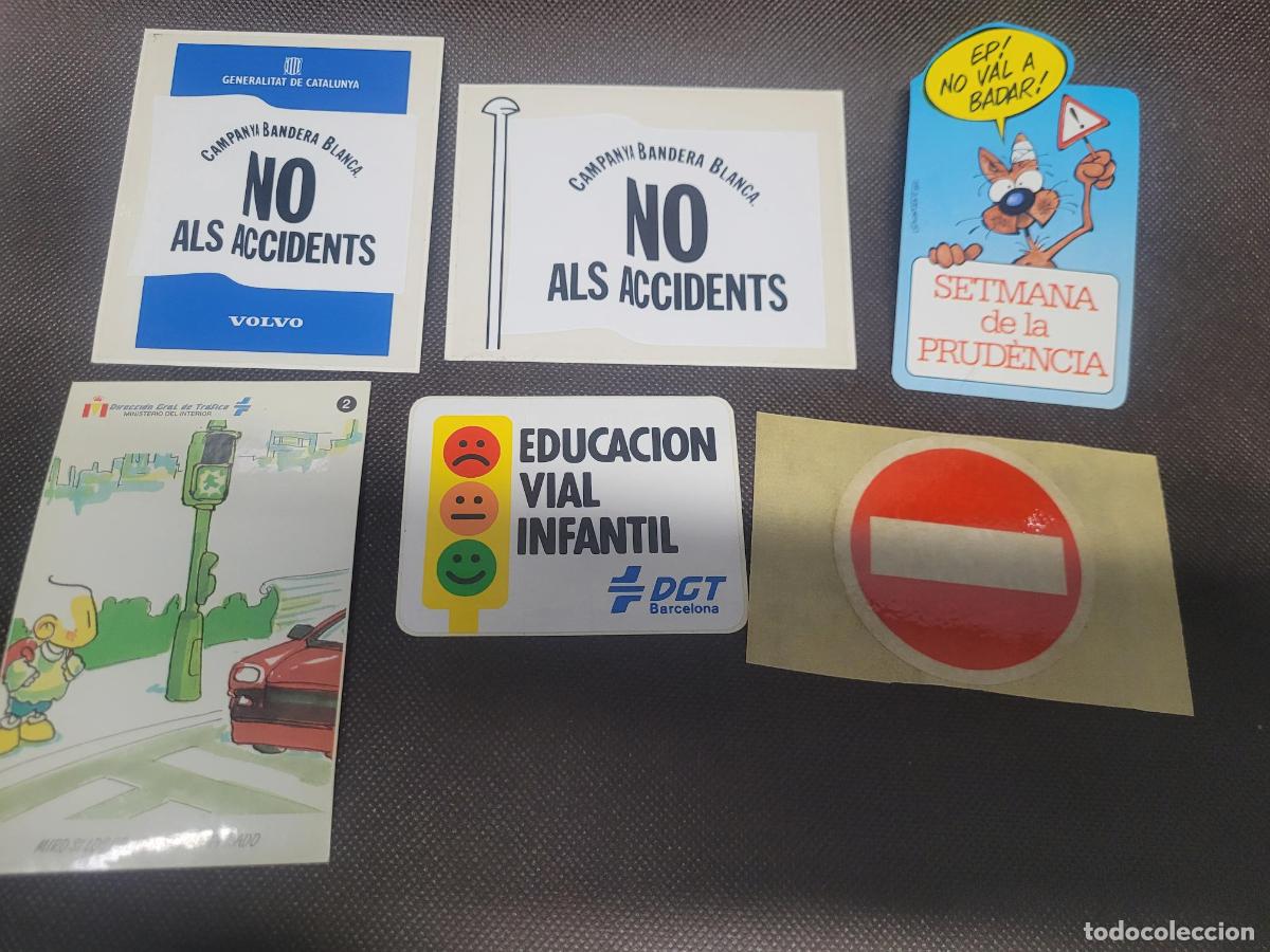 Pegatinas de colecci&oacute;n: PEGATINAS ACCIDENTES TRAFICO - Foto 1
