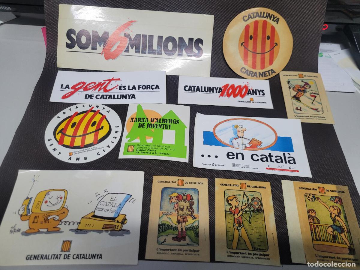 Pegatinas de colecci&oacute;n: PEGATINAS GENERALITAT DOS - Foto 1