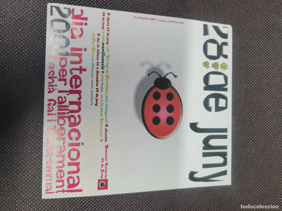Pegatinas de colecci&oacute;n: PEGATINA DIA LGT 2001 - Foto 2