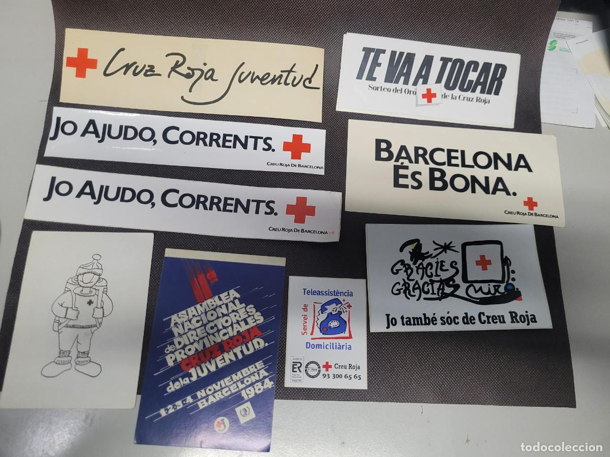 Pegatinas de colecci&oacute;n: PEGATINAS cRUZ ROJA - Foto 1