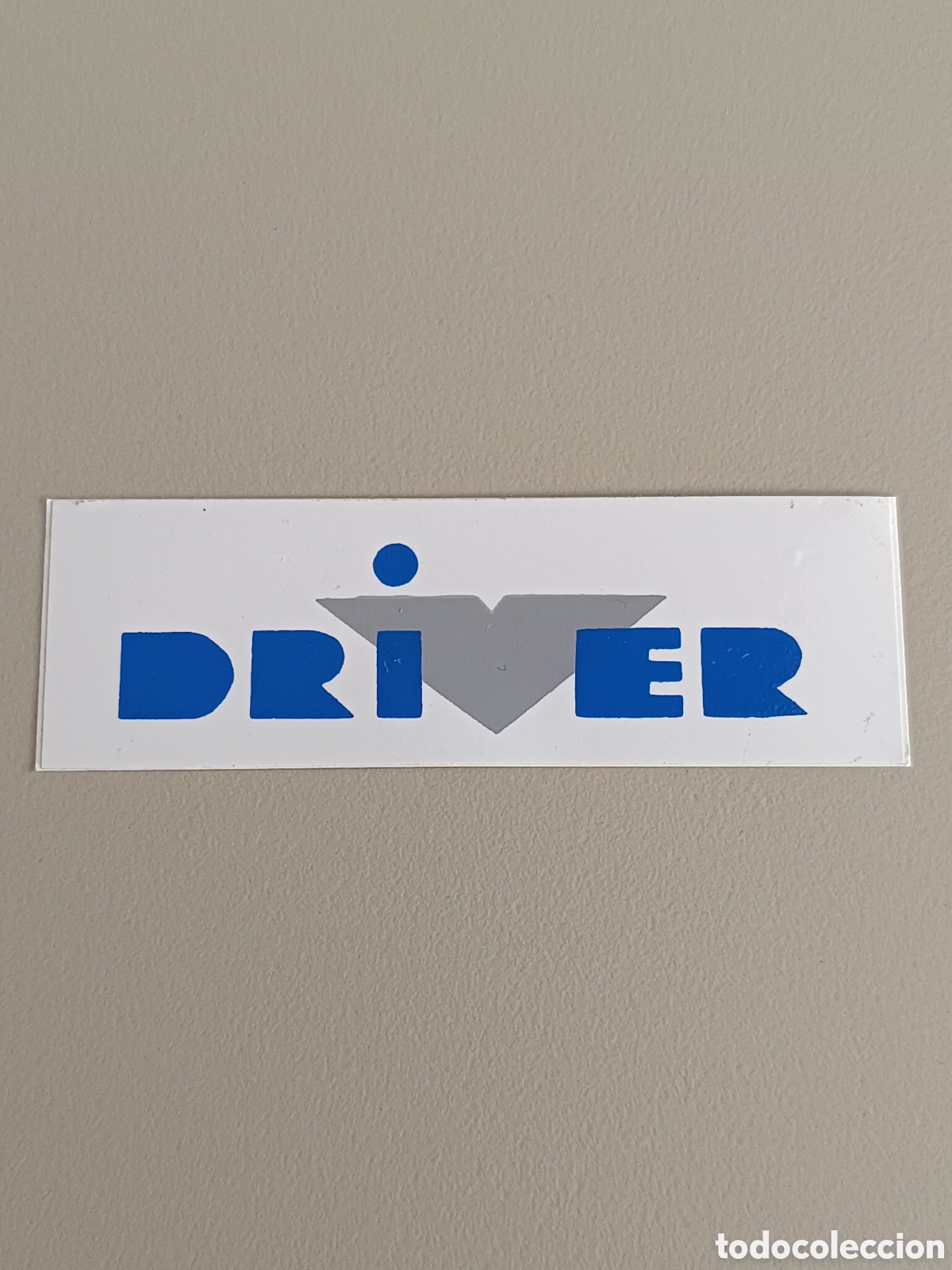 Sammlung von Aufklebern: Pegatina Driver a&ntilde;os 90