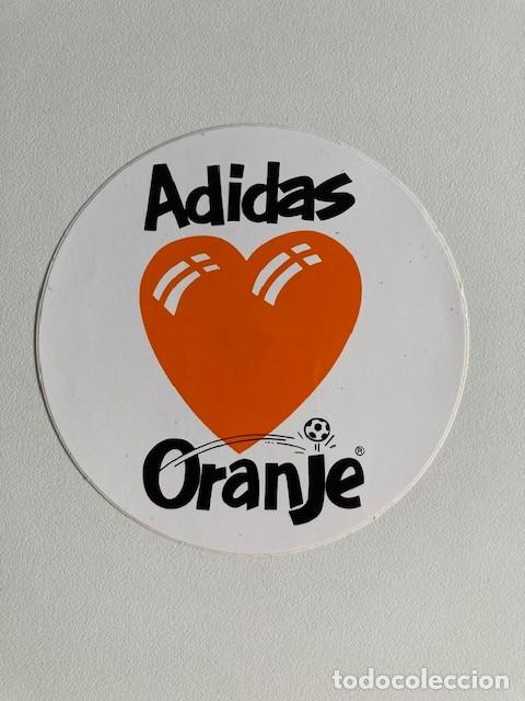 Pegatinas de colecci&oacute;n: PEGATINA ADIDAS ORANJE