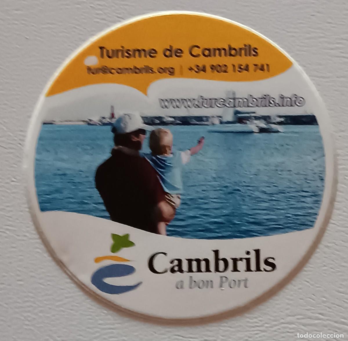Pegatinas de colecci&oacute;n: Pegatina CAMBRILS a bon port