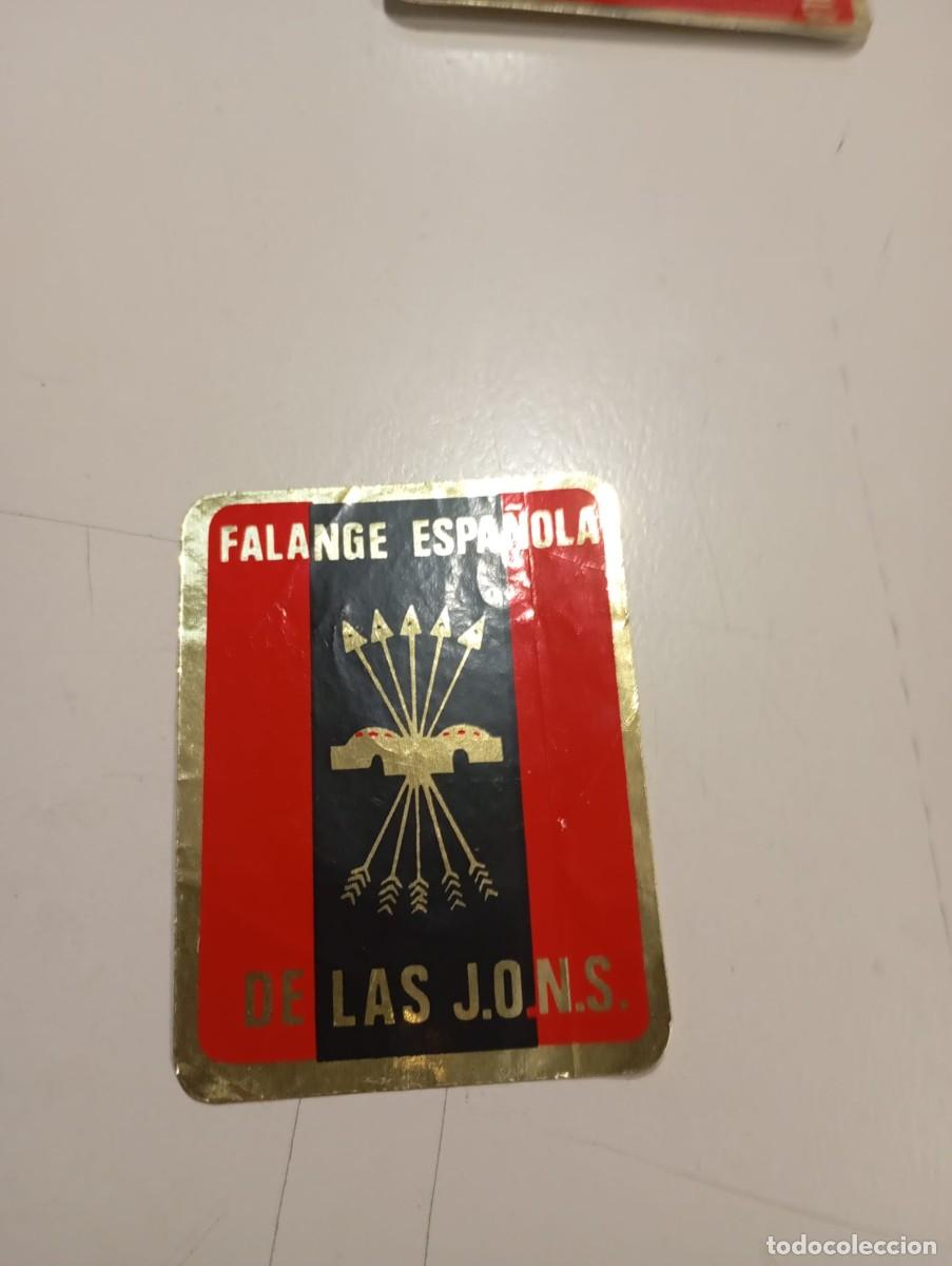 Autocollants de collection: PEGATINA FALANGE ESPA&Ntilde;OLA DE LAS JONS TAMA&Ntilde;O 5 X 6,5 REF. GAR 300