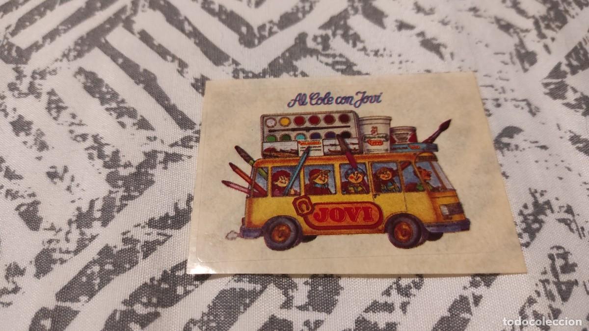 Pegatinas de colecci&oacute;n: Pegatina Al cole con Jovi