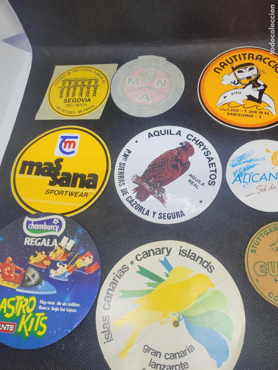 Pegatinas de colecci&oacute;n: LOTE DE PEGATINS REDONDAS 2 301 - Foto 2