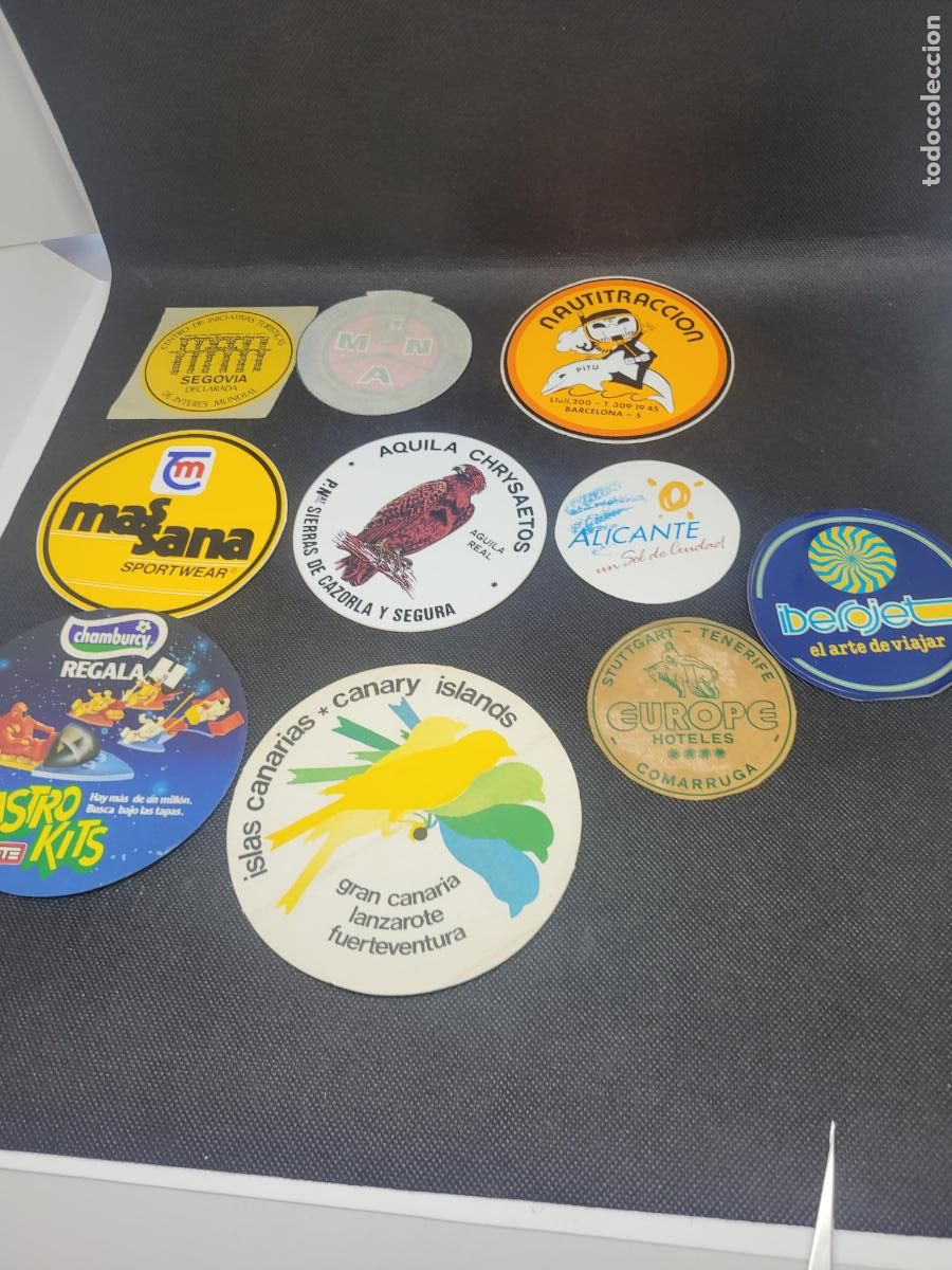 Pegatinas de colecci&oacute;n: LOTE DE PEGATINS REDONDAS 2 301 - Foto 1