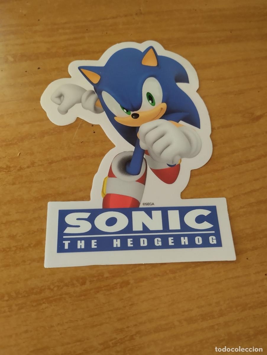 Pegatinas de colecci&oacute;n: pegatina de sonic the hedgehog - Foto 1