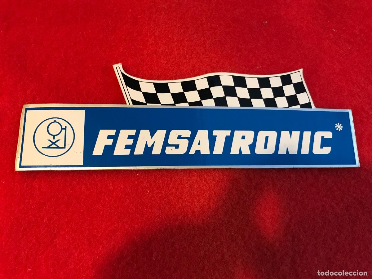 Collection stickers: PEGATINA. FEMSATRONIC. 20 X 6CM