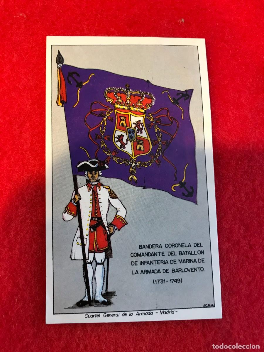 Adesivi di collezione: PEGATINA. BANDERA CORONELA DEL COMANDANTE... CUARTEL GENERAL DE LA ARMADA, MADRID. 11 X 6,5CM
