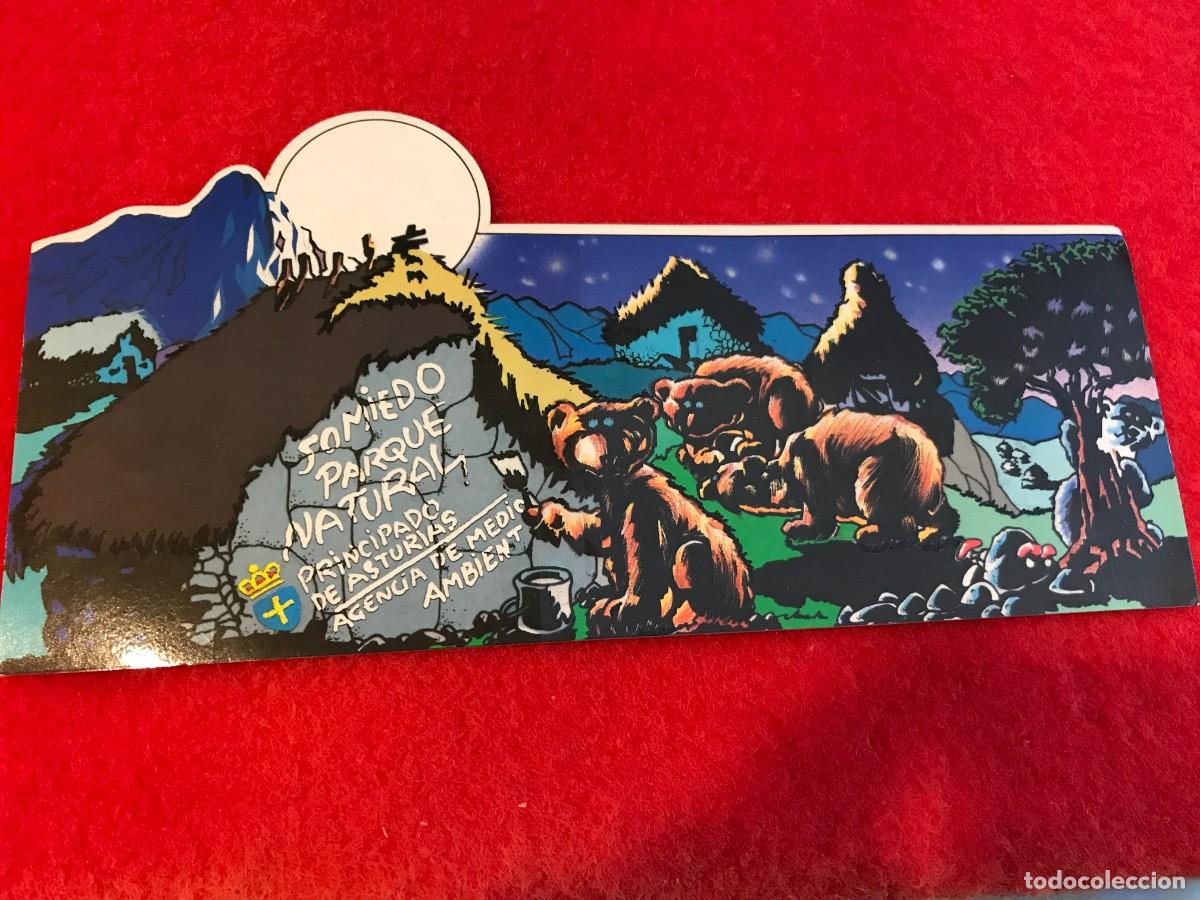 Adesivi di collezione: PEGATINA. SOMIEDO PARQUE NATURAL. PRINCIPADO DE ASTURIAS. 19,5 X 9,5CM