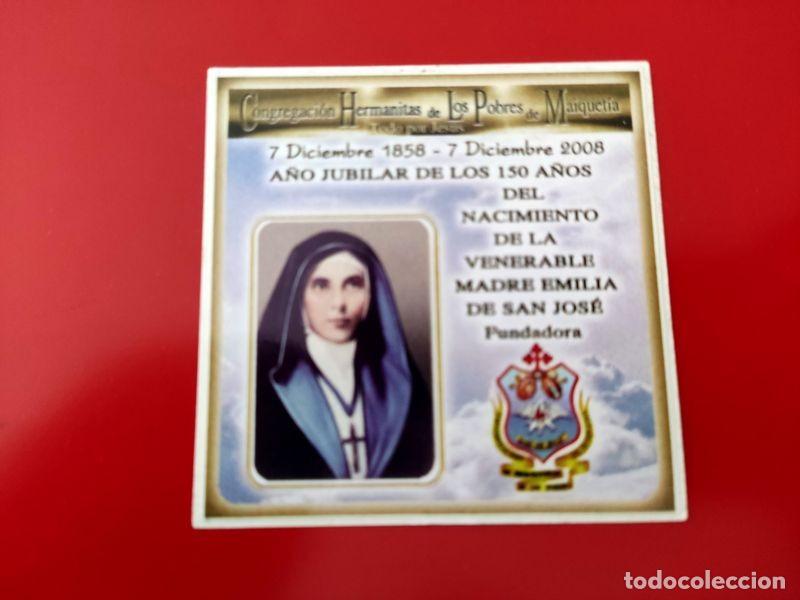 Autocollants de collection: PEGATINA 2008 A&Ntilde;O JUBILAR MADRE EMILIA SAN JOSE