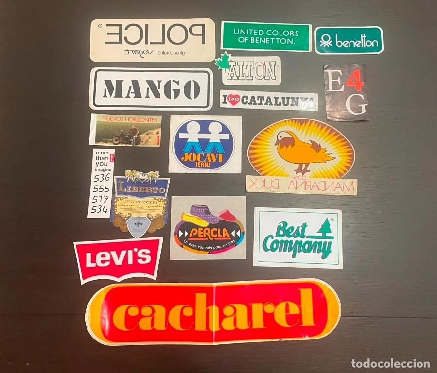 Pegatinas de colecci&oacute;n: Lote de pegatinas - Tem&aacute;tica: marcas moda y complementos - Foto 1