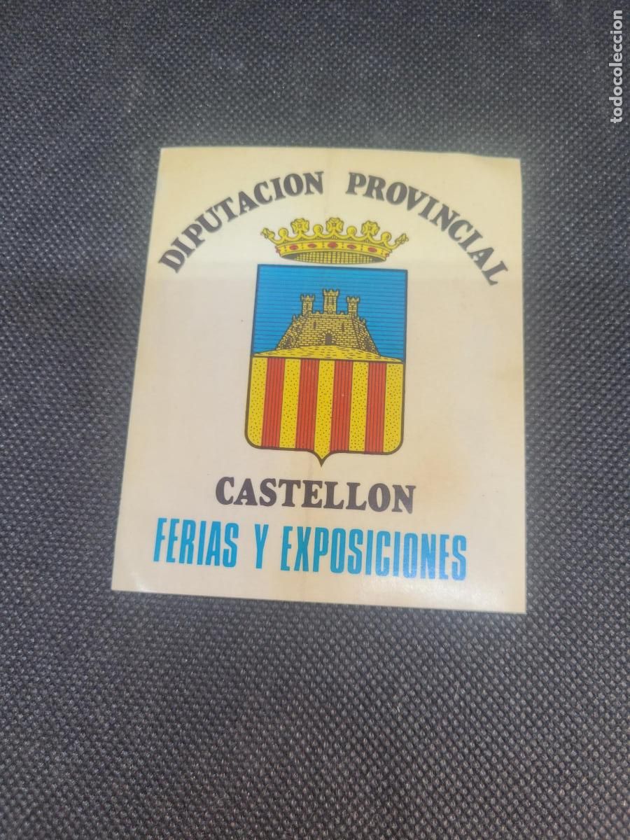 Autocolantes de cole&ccedil;&atilde;o: PEGATINA CASTELLON FERIAS Y EXPOSICIONES