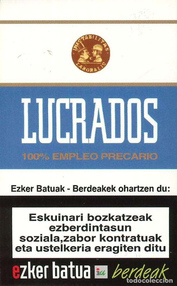 Sammlung von Aufklebern: PEGATINA - ADHESIVO - POLITICA - PAIS VASCO - VASCAS - EZKER BATUA - BERDEAK - IU - IZQUIERDA UNIDA
