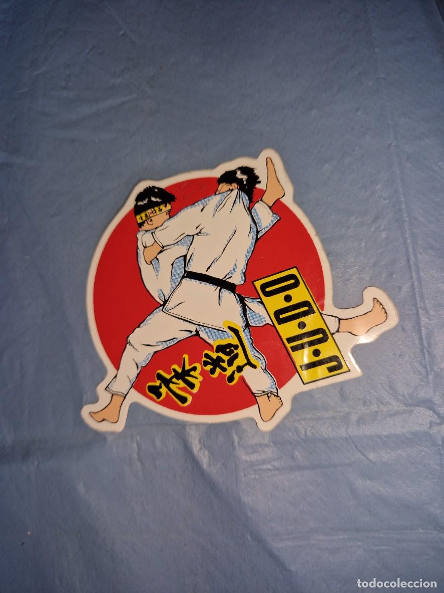 Pegatinas de colecci&oacute;n: Pegatina a&ntilde;os 90 artes marciales Aikido