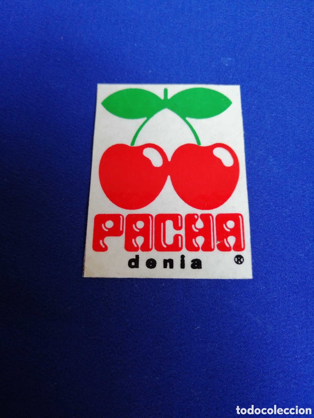 Pegatinas de colecci&oacute;n: DISCOTECA PACHA DENIA PEGATINA - Foto 1