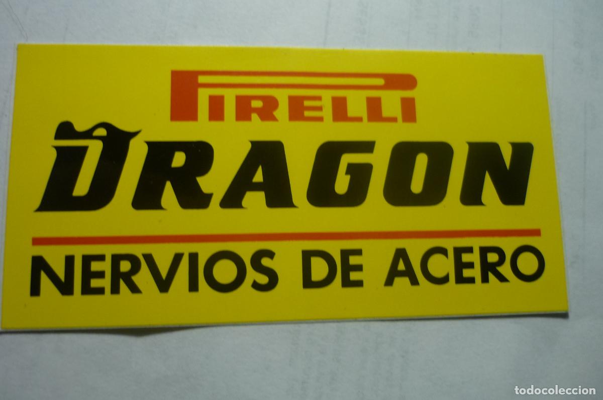 Pegatinas de colecci&oacute;n: PEGATINA PIRELLI DRAGON - Foto 1