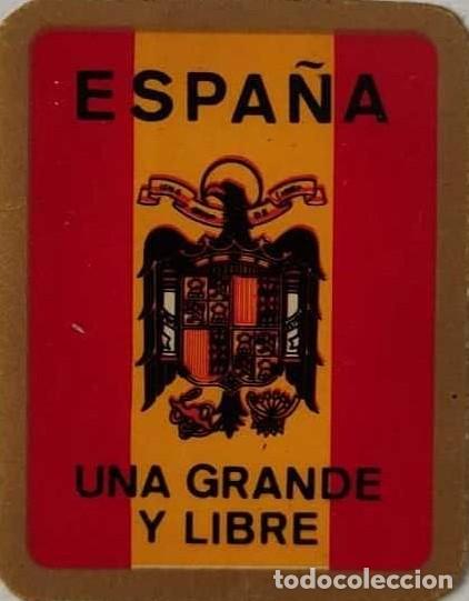 Collection stickers: PEGATINA - ADHESIVO - POLITICA - DERECHA - ESPA&Ntilde;A UNA GRANDE Y LIBRE (NUEVA)