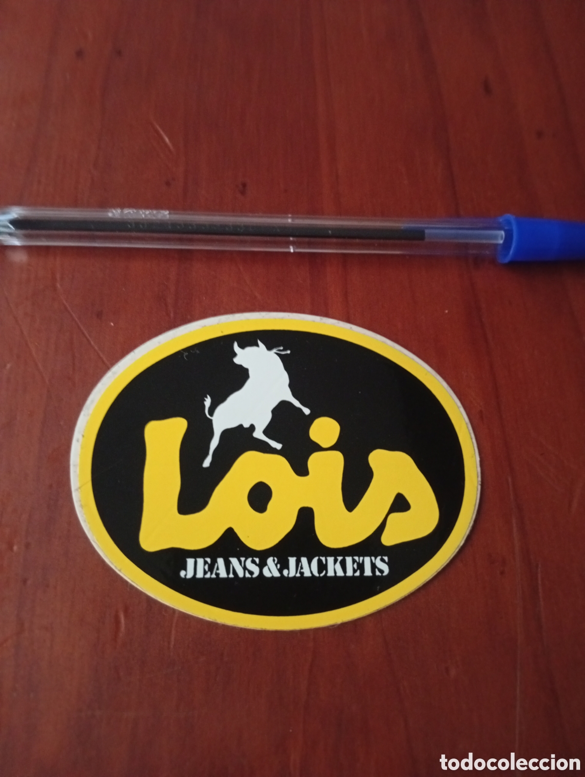 Pegatinas de colecci&oacute;n: PEGATINA CROMO PROMOCIONAL PROPAGANDA LOIS JEANS & JACKETS