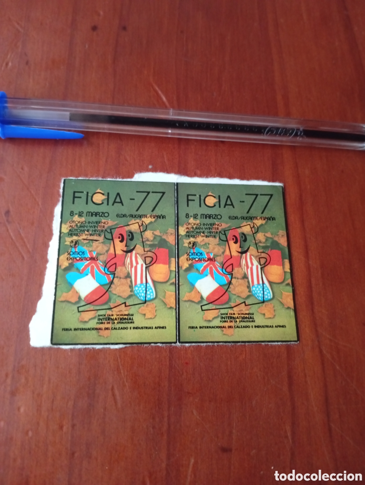 Collection stickers: PEGATINA CROMO PROMOCIONAL PROPAGANDA FICIA 77