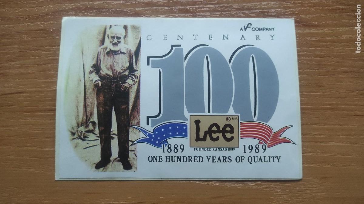 Pegatinas de colecci&oacute;n: Pegatina Lee 100 centenary - Foto 1