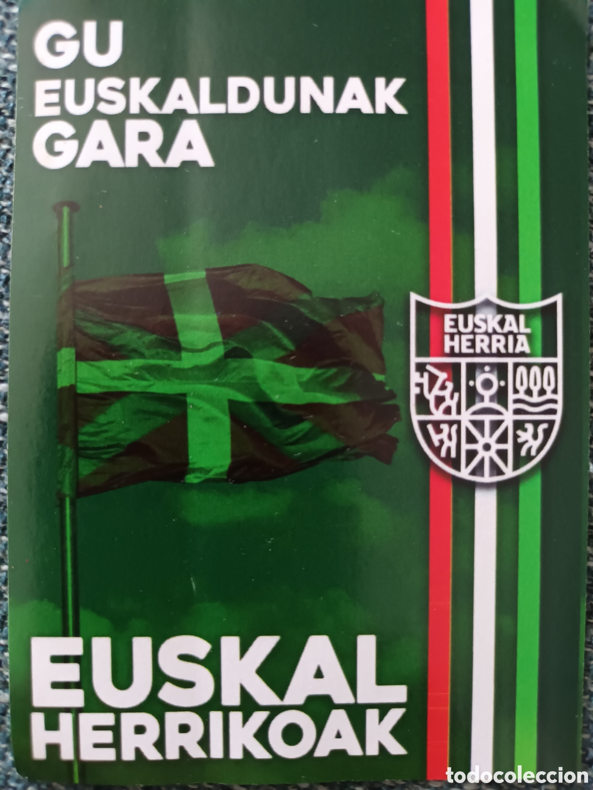 Pegatinas de colecci&oacute;n: PEGATINA EUSKAL HERRIA - Foto 1