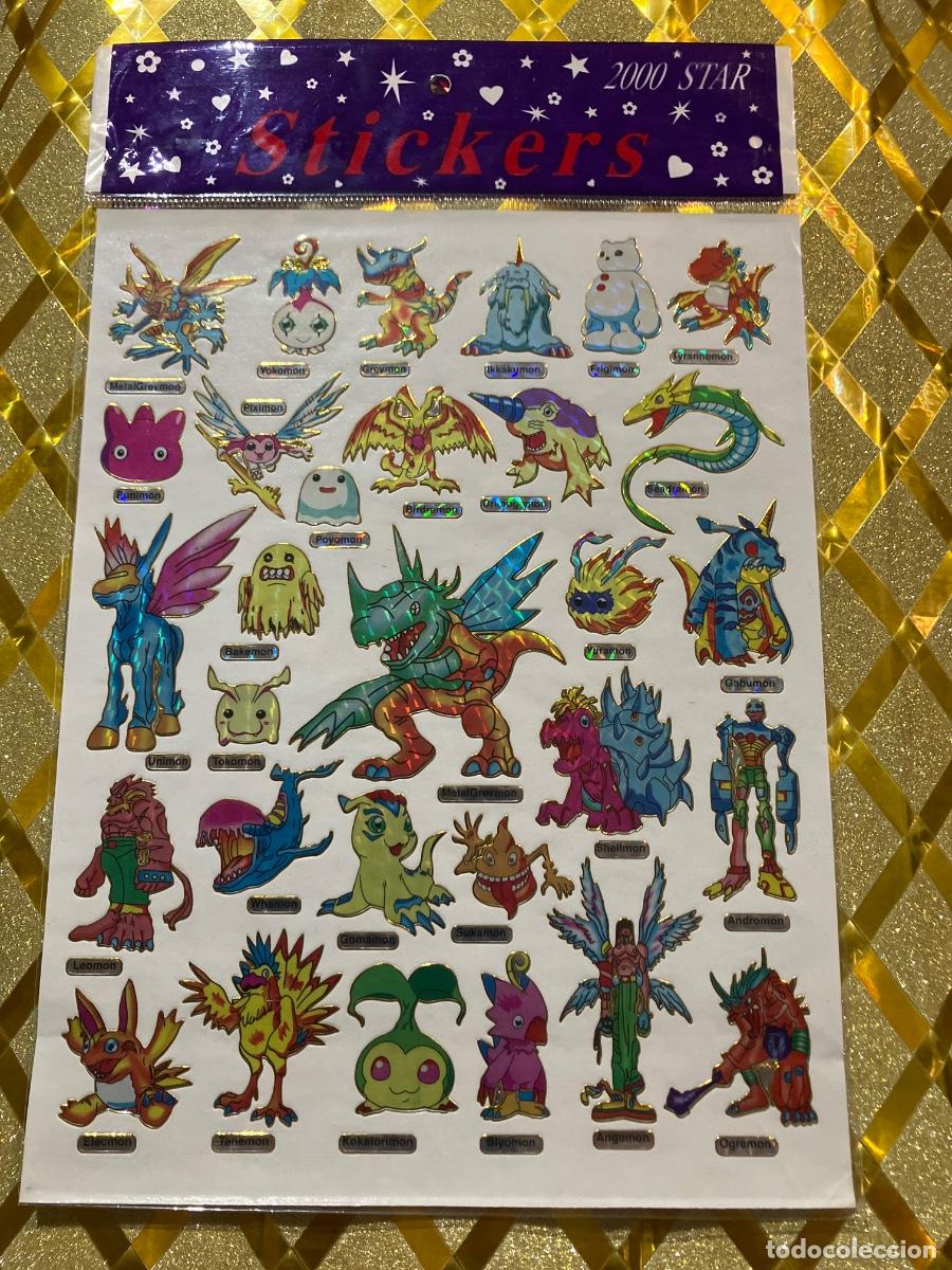 Pegatinas de colecci&oacute;n: PEGATINAS STICKERS DE DIGIMON ! - Foto 1