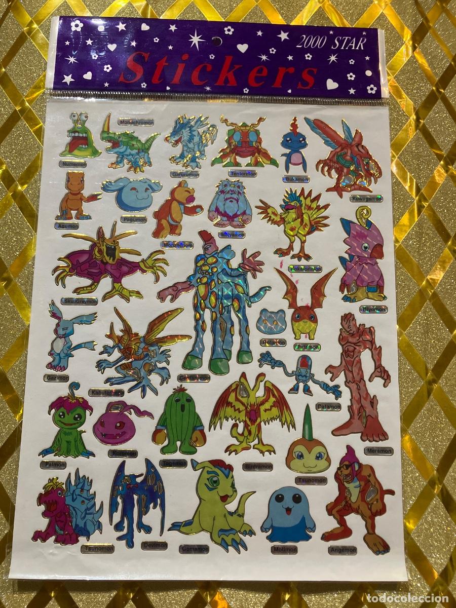 Pegatinas de colecci&oacute;n: PEGATINAS STICKERS DE DIGIMON ! - Foto 1