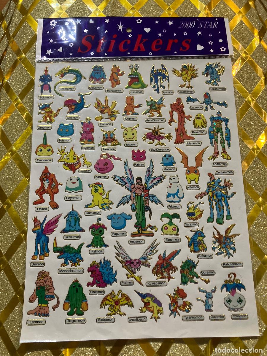 Pegatinas de colecci&oacute;n: PEGATINAS STICKERS DE DIGIMON ! - Foto 1