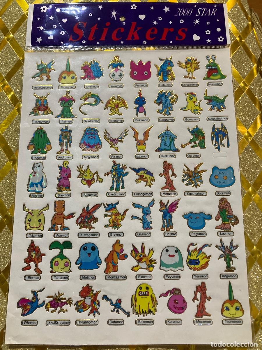 Pegatinas de colecci&oacute;n: PEGATINAS STICKERS DE DIGIMON ! - Foto 1