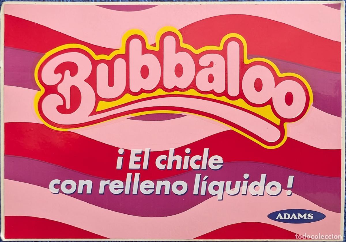 Pegatinas de colecci&oacute;n: Bubbaloo - El chicle con relleno l&iacute;quido - Adams - Foto 1