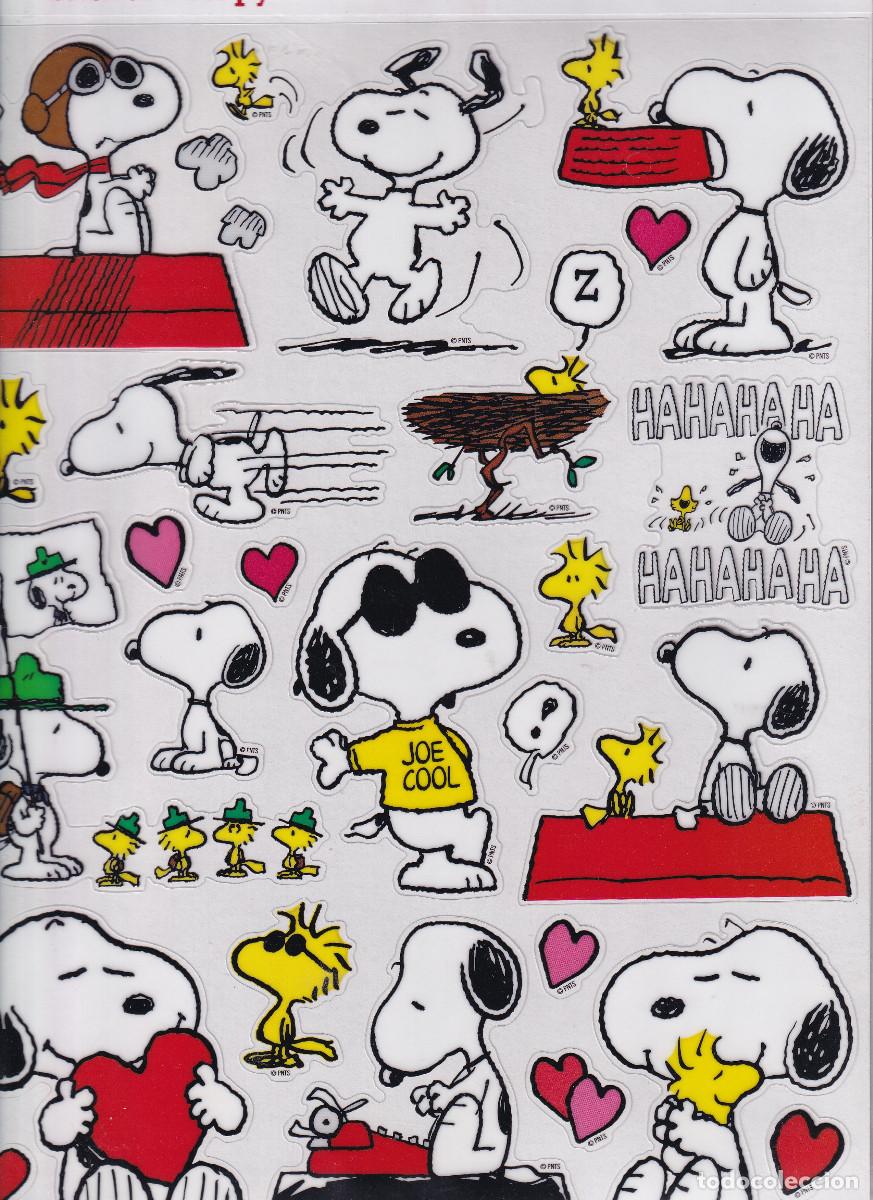 Pegatinas de colecci&oacute;n: PEANUTS.- Sticker Snoopy. Sin estrenar - Foto 1